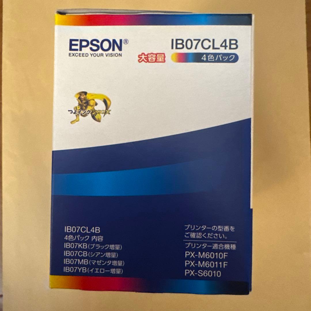 EPSON IB07CL4Bエプソン純正インクカートリッジ4色パック