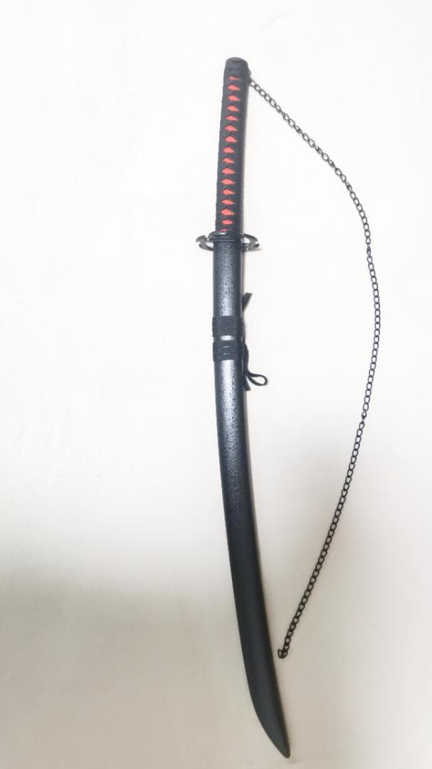 ブリーチ BLEACH 黒崎一護 斬魄刀 天鎖斬月 金属製 模造刀 コスプレ