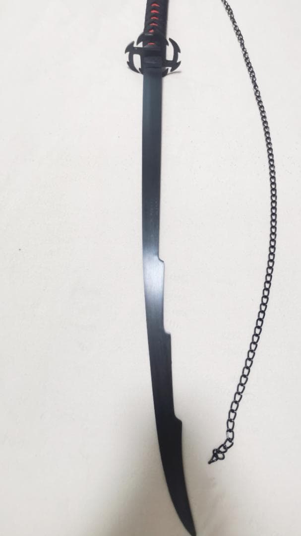 ブリーチ BLEACH 黒崎一護 斬魄刀 天鎖斬月 金属製 模造刀 コスプレ