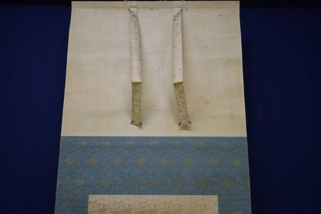 真作/田中頼璋/夏景山水図/桐共箱付/布袋屋掛軸HJ-415