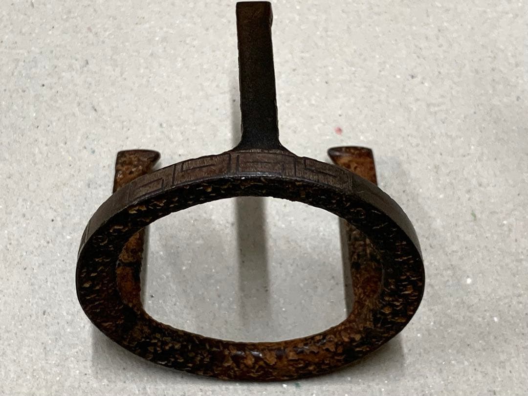 1080さま専用 釜師 和田美之助 金銀象嵌 五徳蓋置 茶道具 蓋置