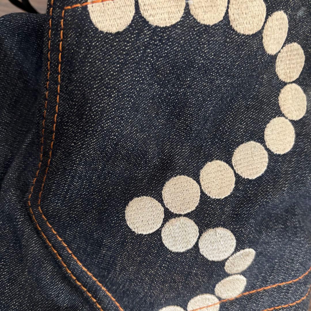 期間限定値下‼️美品レア希少★EVISUエヴィスゴルフデニムキャディーゴルフバッグ