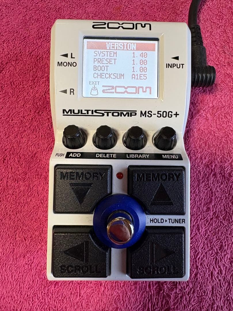ZOOM MULTISTOMP MS-50G+ ギターエフェクター