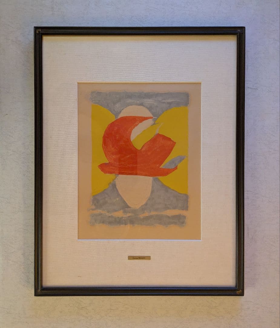 bジョルジュ ブラックのリトグラフ 夏