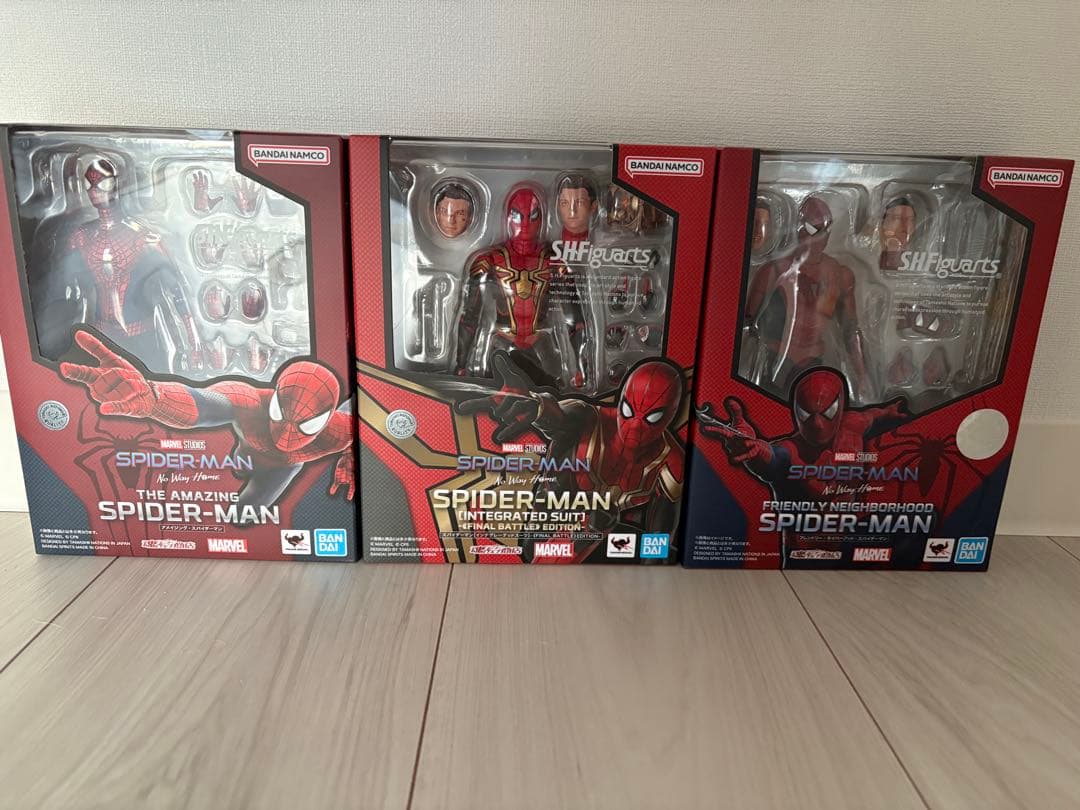 スパイダーマン フィギュアーツ 3点セット