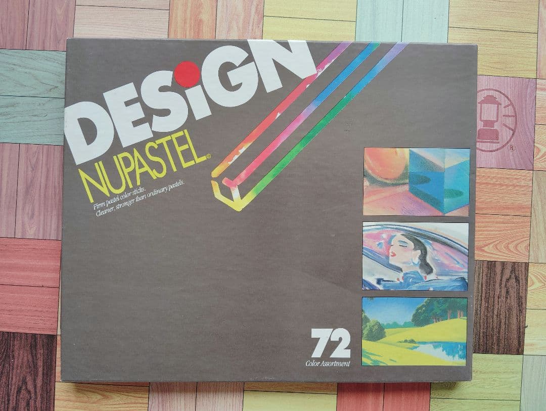 プリズマカラー デザイン ニューパステル 72色