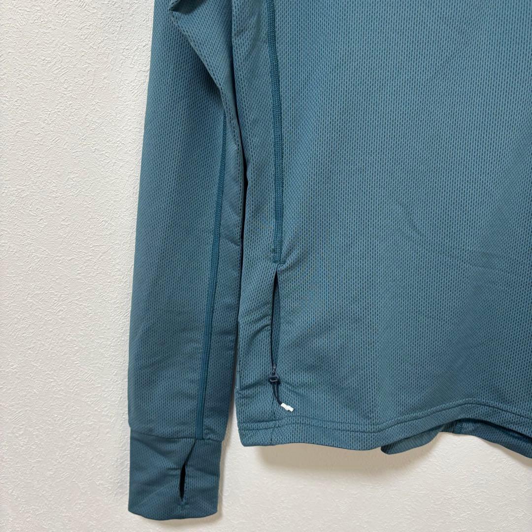 On clima shirt レディース　XS トレーニング　トレラン　ブルー