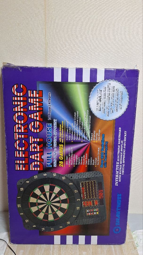 エレクトロニックダーツ FH-9881 1P～8P レトロダーツ　希少商品！