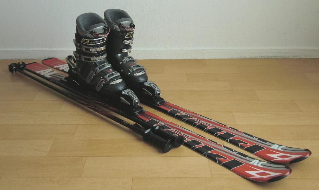 ■■送料無料■VOLKL■メンズスキーセット■板156靴26.5■メンテ付■■