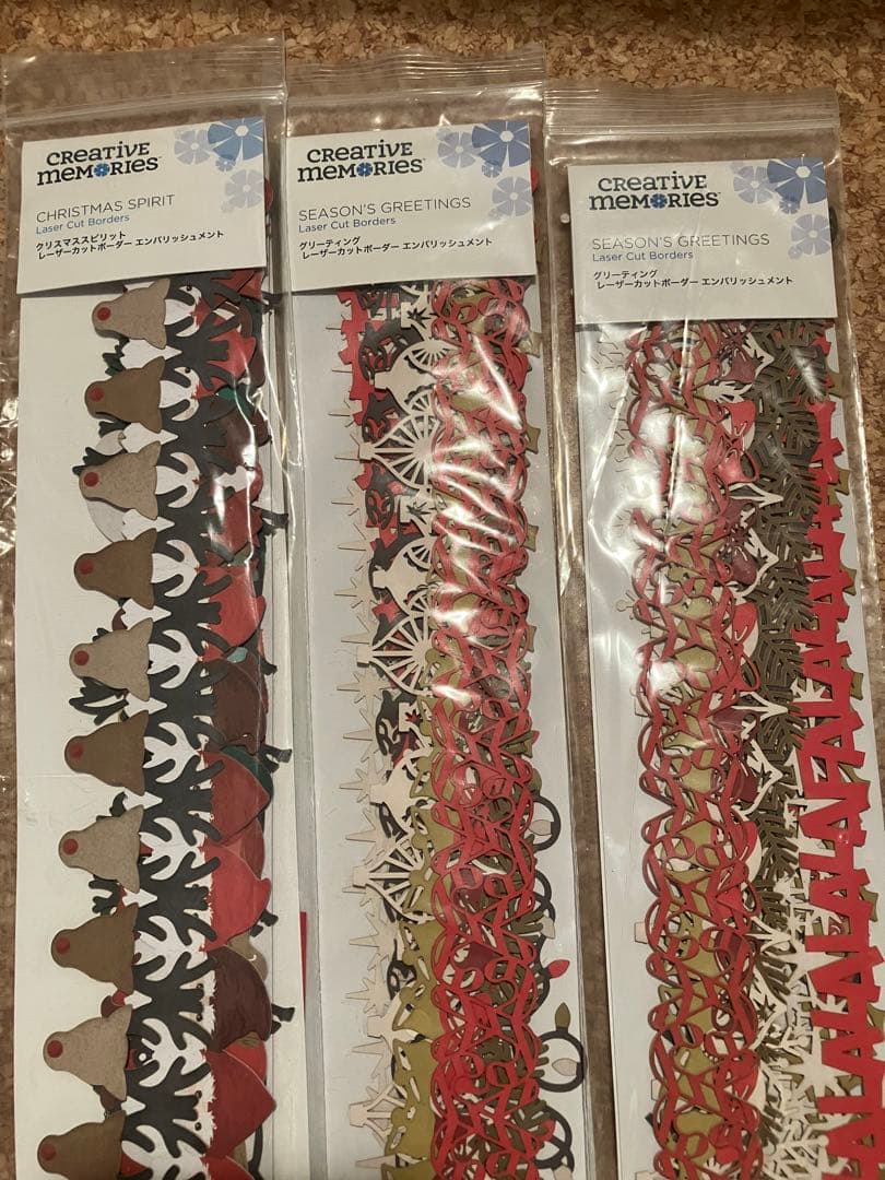 クリエイティブメモリーズ　レーザーカット系エンバリ　単品購入可能