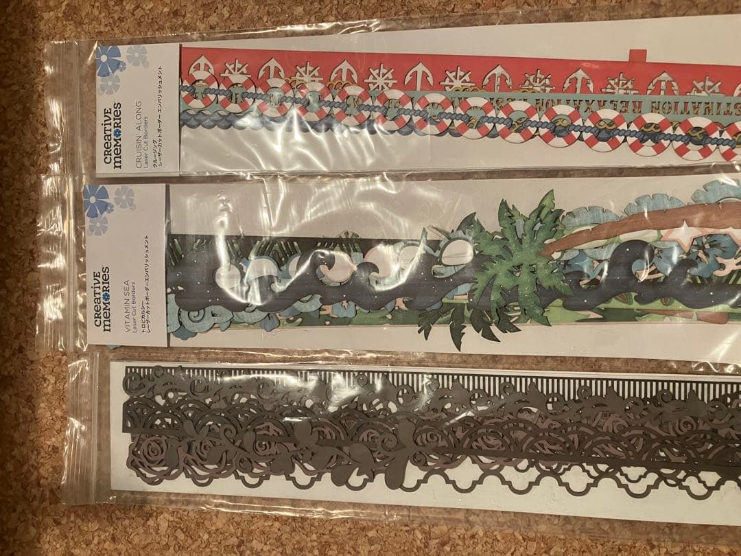 クリエイティブメモリーズ　レーザーカット系エンバリ　単品購入可能
