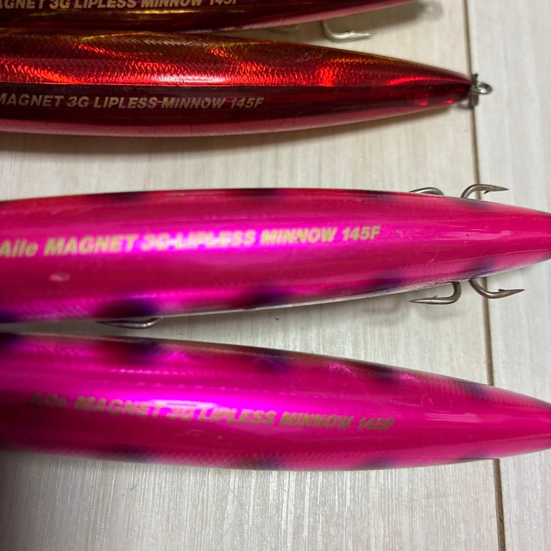 ルアー　デュエル　アイルマグネット　リップレスミノー　145F 28g