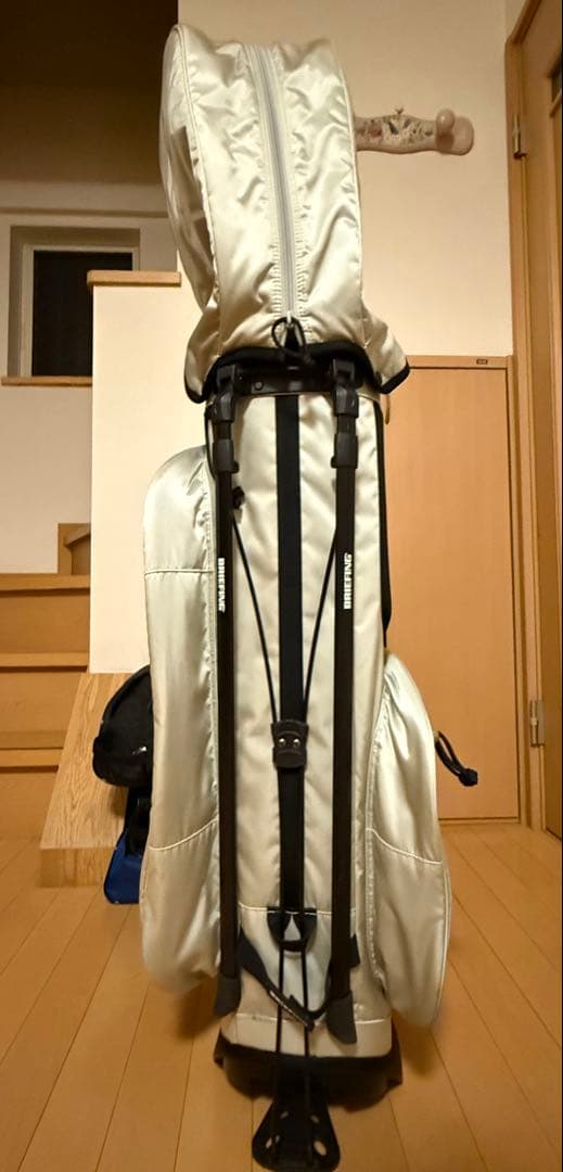 BRIEFING ホワイト キャディバッグ