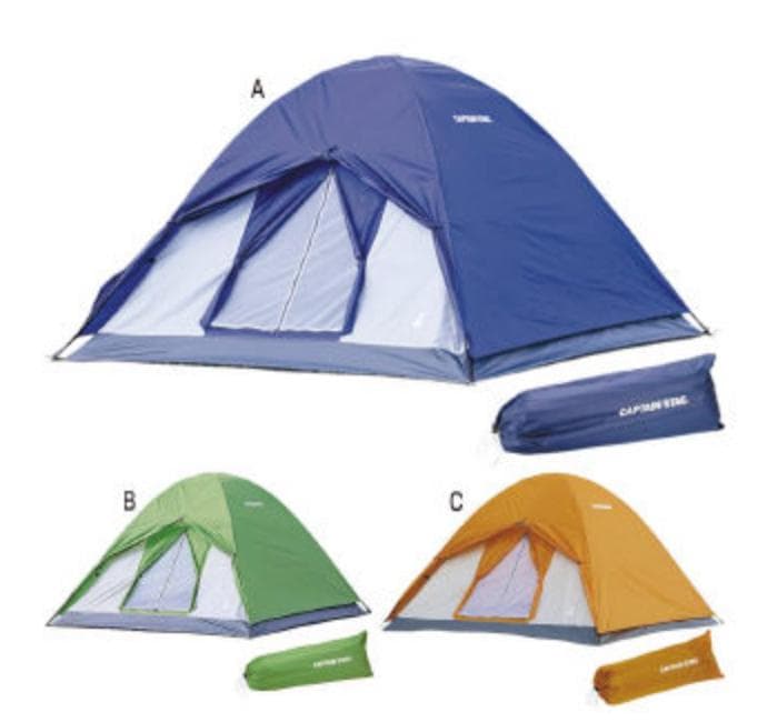 【ドームテント3人用】組み立て簡単！軽量・コンパクト・初心者OK