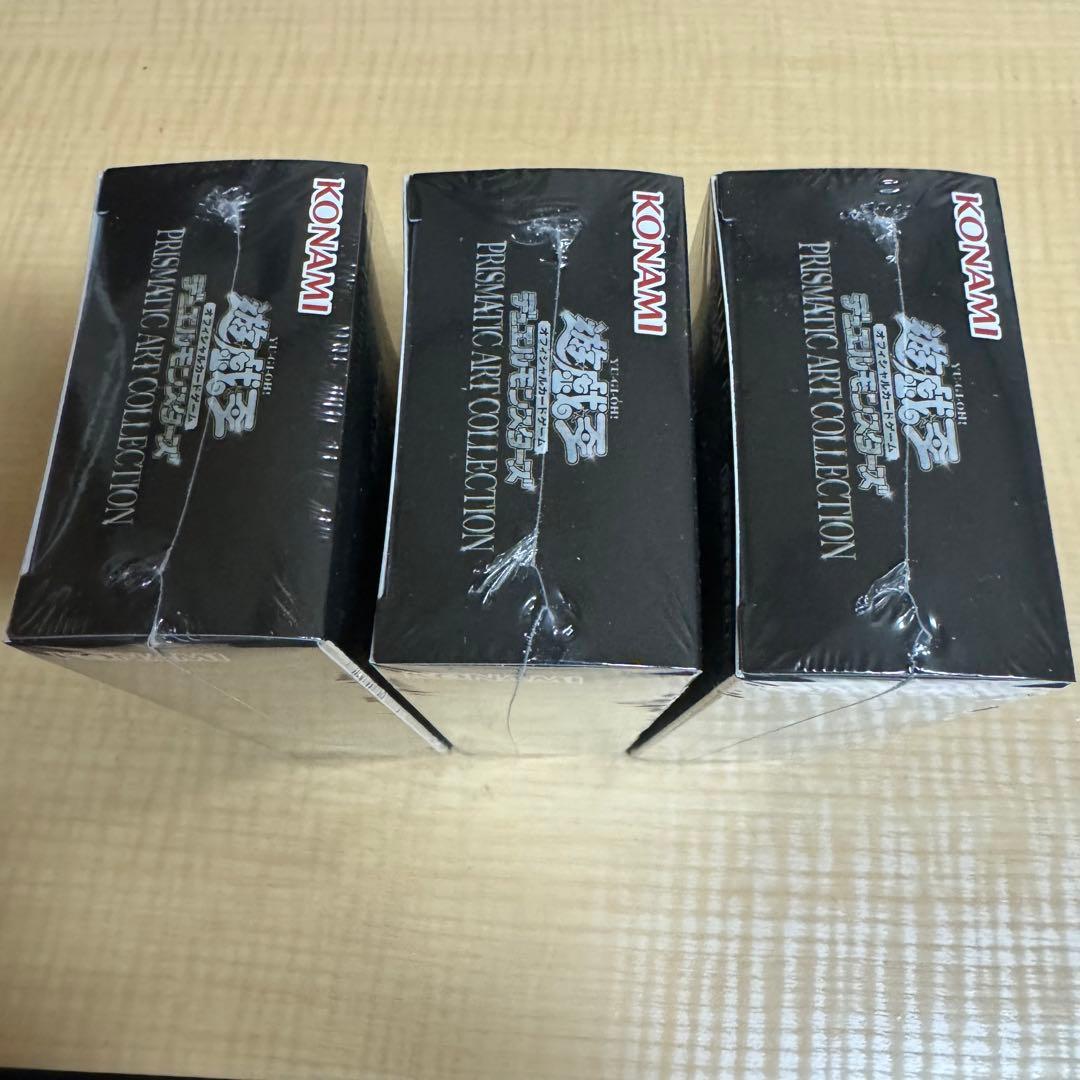 遊戯王　PRISMATIC ART COLLECTION 3box 未開封