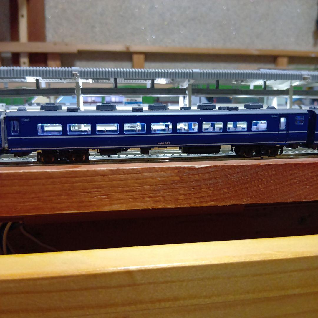 JR 14系500番客車（はまなす)基本セット＆JR 51形ディ‐ゼル機関車