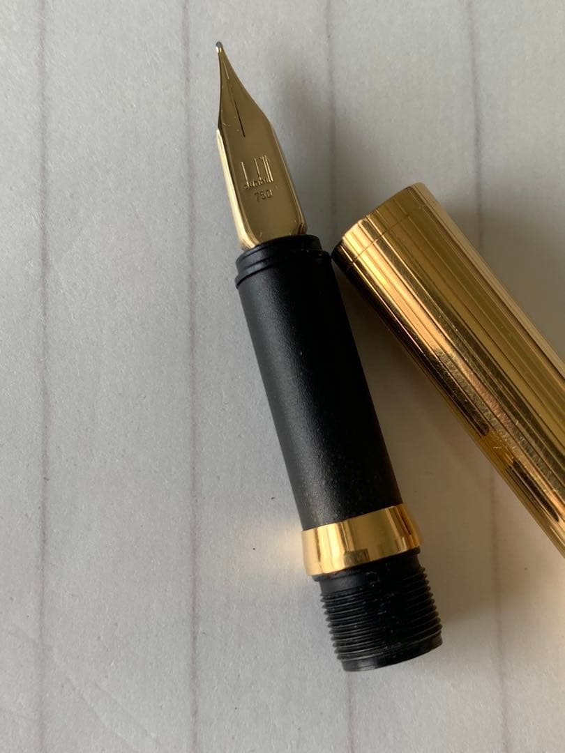 Dunhill（ダンヒル） ゴールド 万年筆 18K