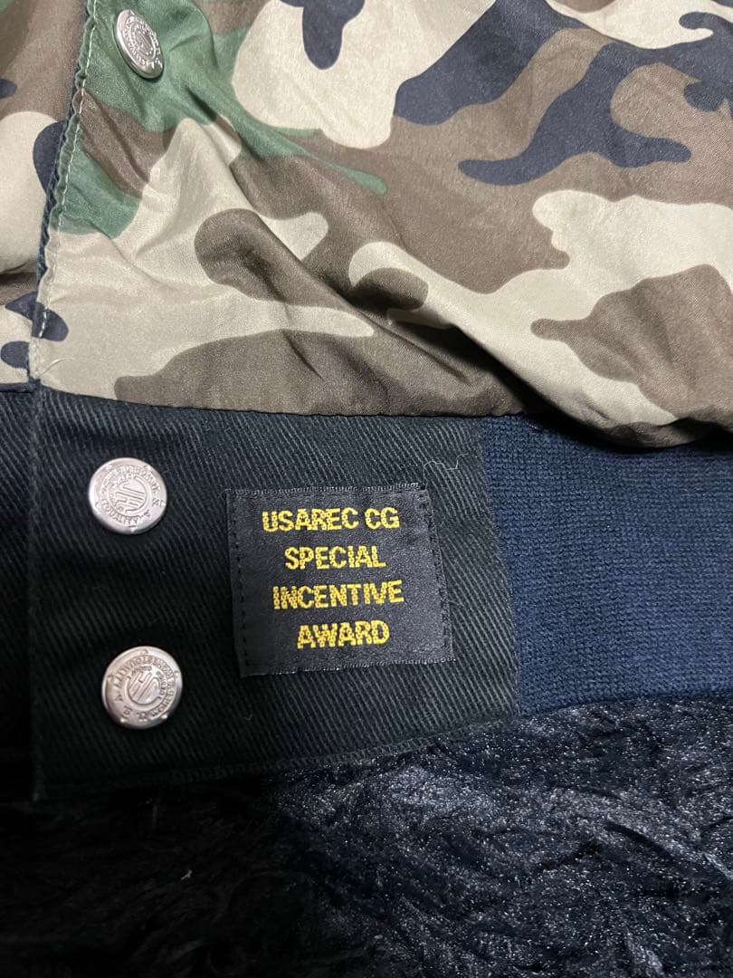 U.S. ARMY Racing team リバーシブルジャケット used