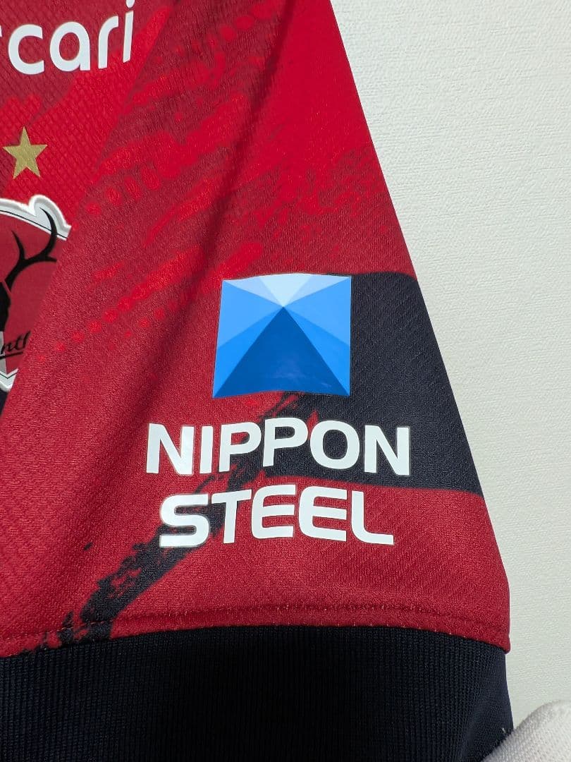 び*る様 【鹿島アントラーズ】2025国立限定レプリカユニフォームレッド12 X