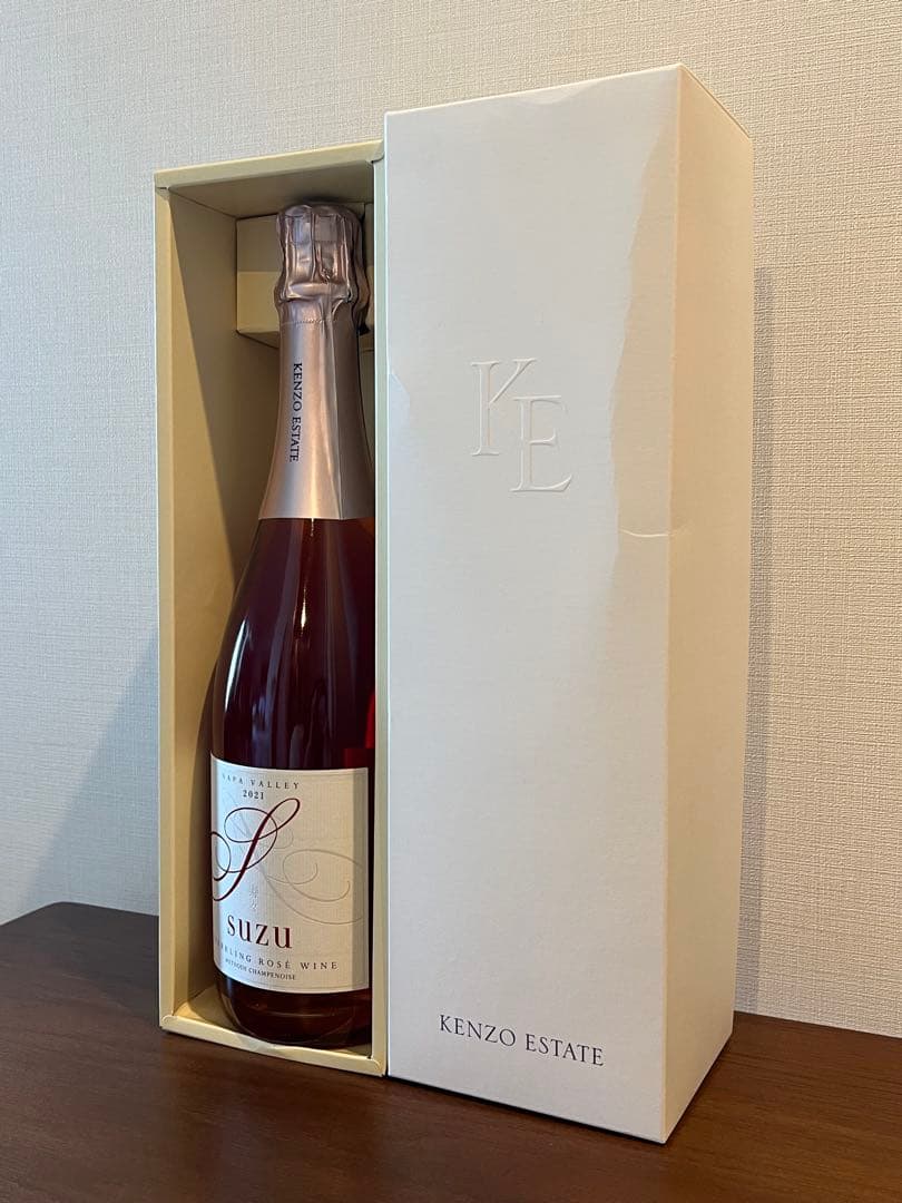 【箱に凹みあり】KENZO ESTATE SUZU ロゼスパークリングワイン