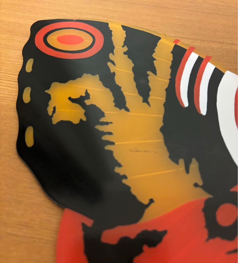 バンダイ　1992年　モスラ成虫　ソフビ　フィギュア　スタンド付き