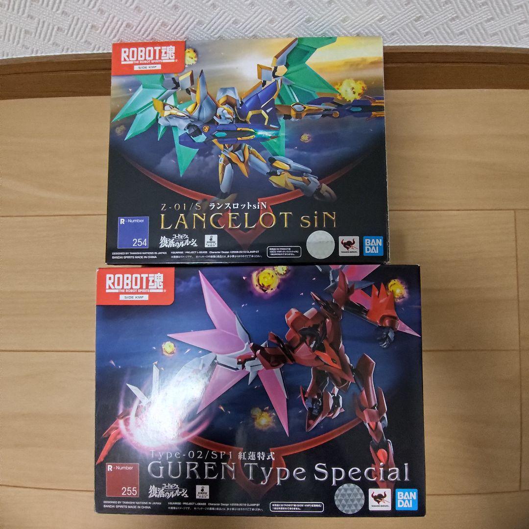 ROBOT魂　ランスロットSiN　紅蓮特式　パーツ欠品無し