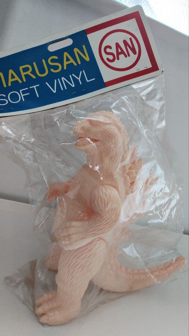 2004 MARUSAN マルサンゴジラ　非売品ソフビ　成形色　キンゴジ