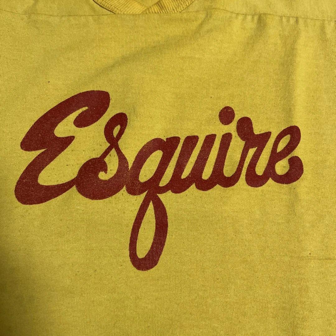 80s Russel athletic ラッセル フットボール 菅田将暉 黄色