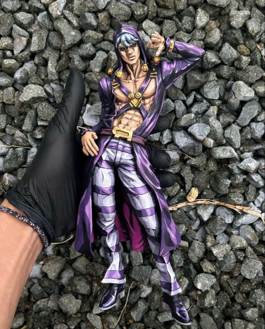 リゾット　ジョジョの奇妙な冒険　　リペイント　一番くじ　メタリカ