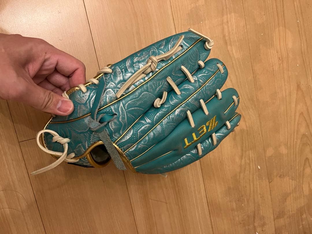 ZETT 青緑色 源田選手モデル　グローブ
