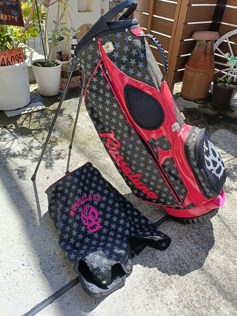 【ラッセルノ】Russeluno軽量キャディバック スタンド式　ルチャ