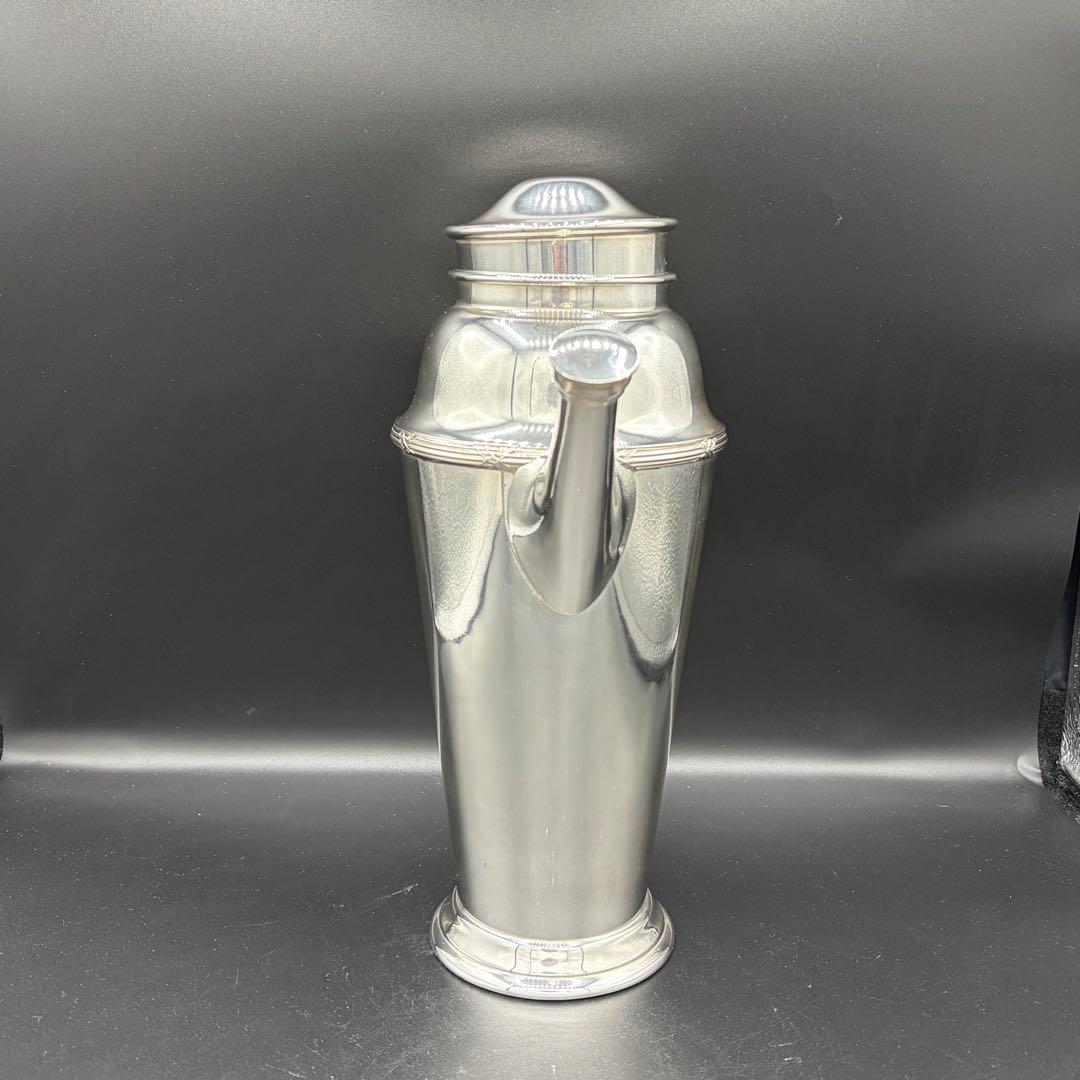 ビンテージ【ウィリアムロジャース】カクテルシェーカー・純銀プレート