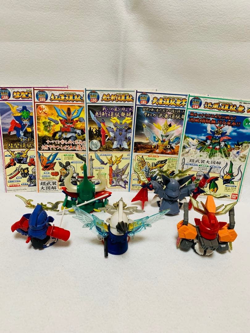 ガンプラBB戦士　天星七人衆まとめ売り　ジャンク扱い