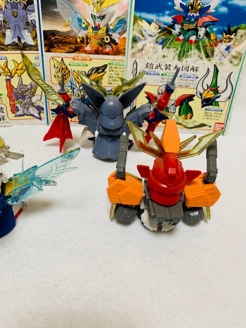 ガンプラBB戦士　天星七人衆まとめ売り　ジャンク扱い