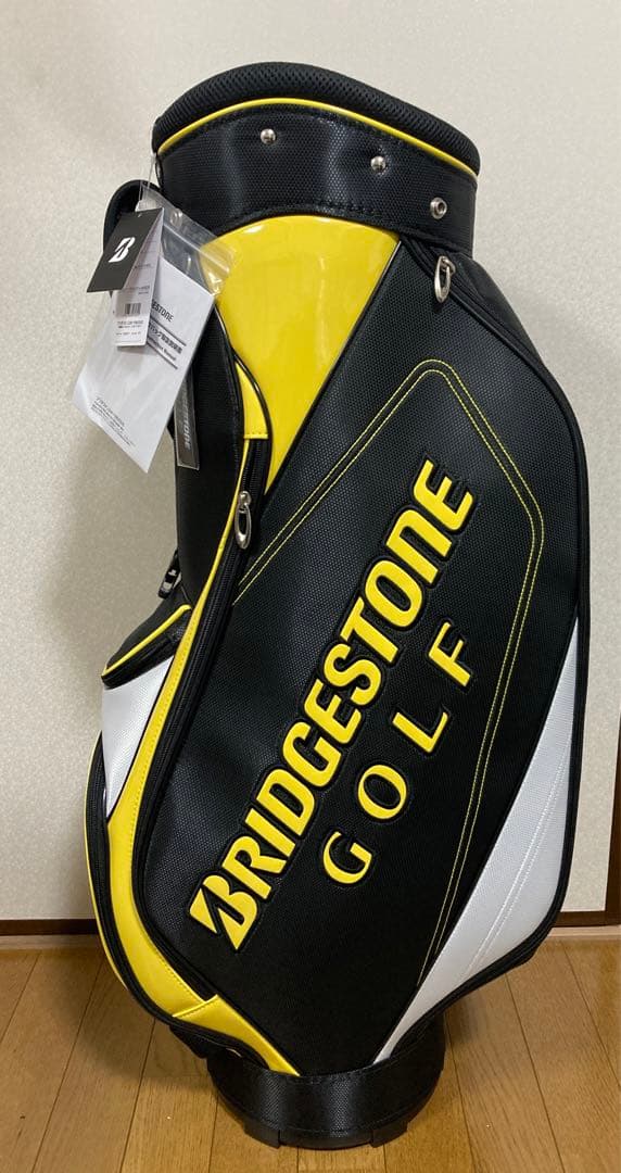 BRIDGESTONE GOLF キャディバッグ ブラック/イエロー