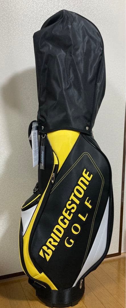 BRIDGESTONE GOLF キャディバッグ ブラック/イエロー