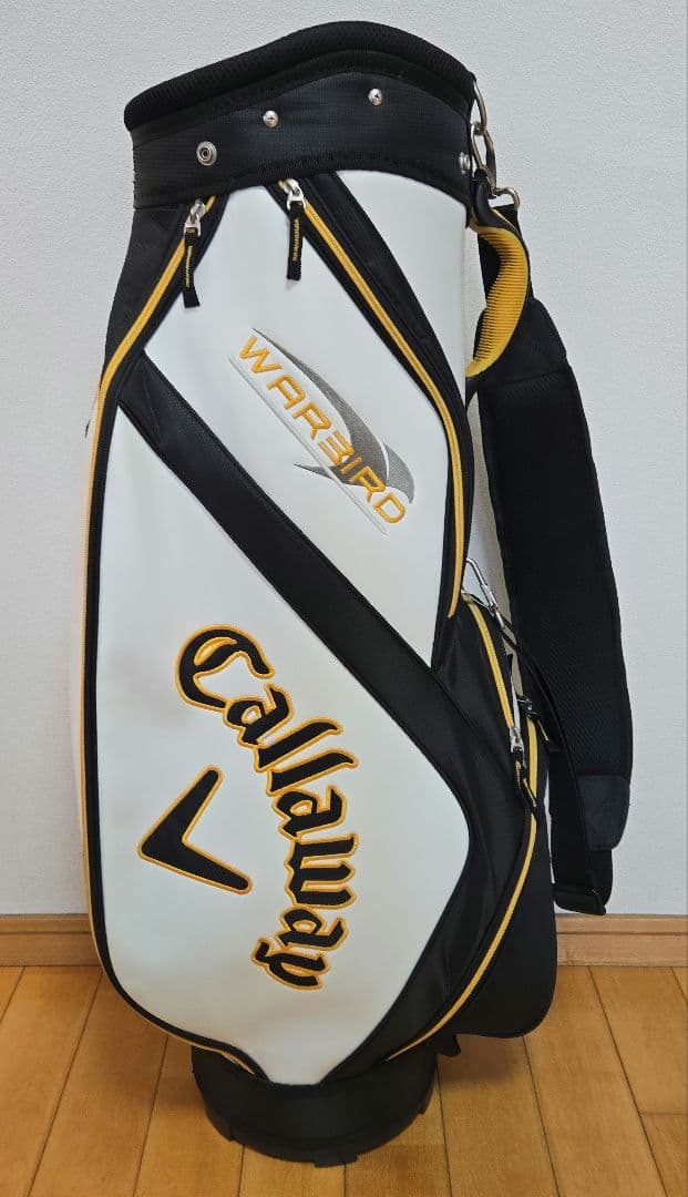 美品 Callaway WARBIRD キャディバッグ 5分割 ホワイト