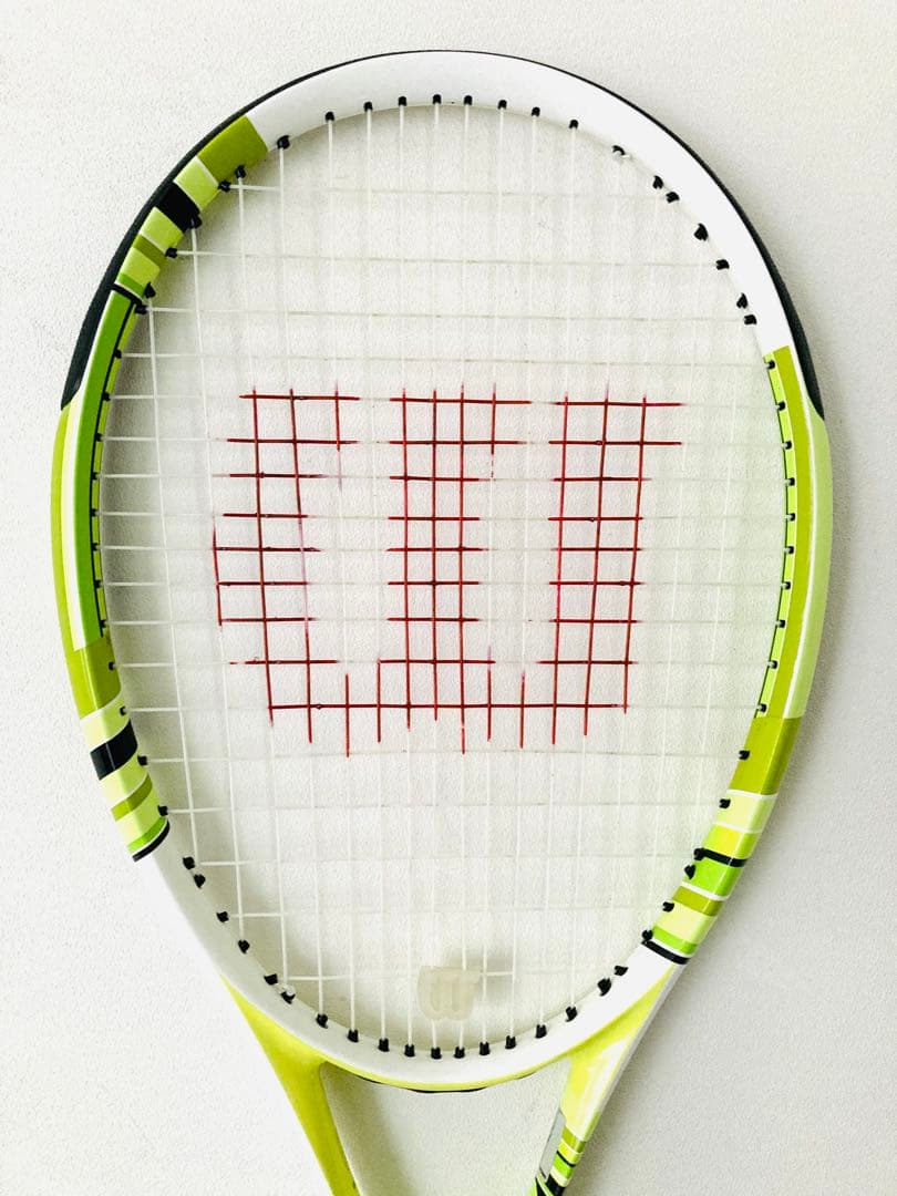 【新品同様】ウィルソン『Nコード W4サベージライム』テニスラケット／G2／限定