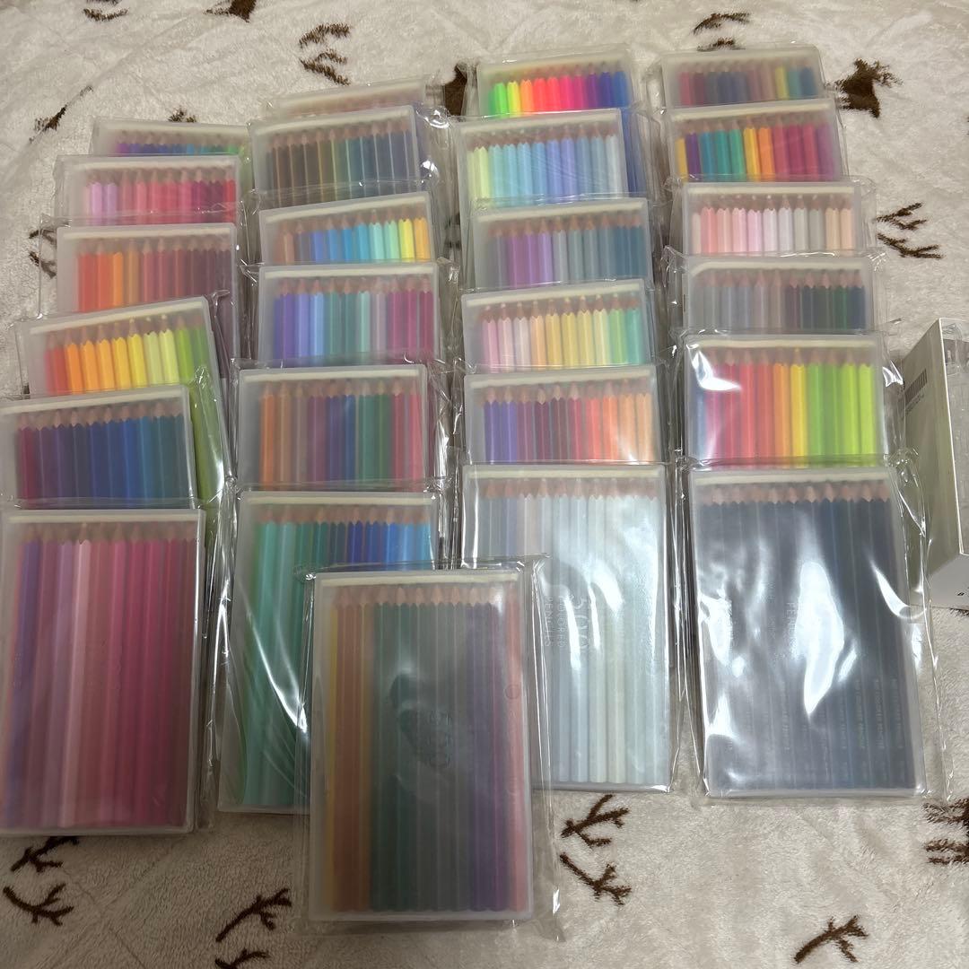 【新品未使用品】フェリシモ　500色カラーペンシル　　色えんぴつ