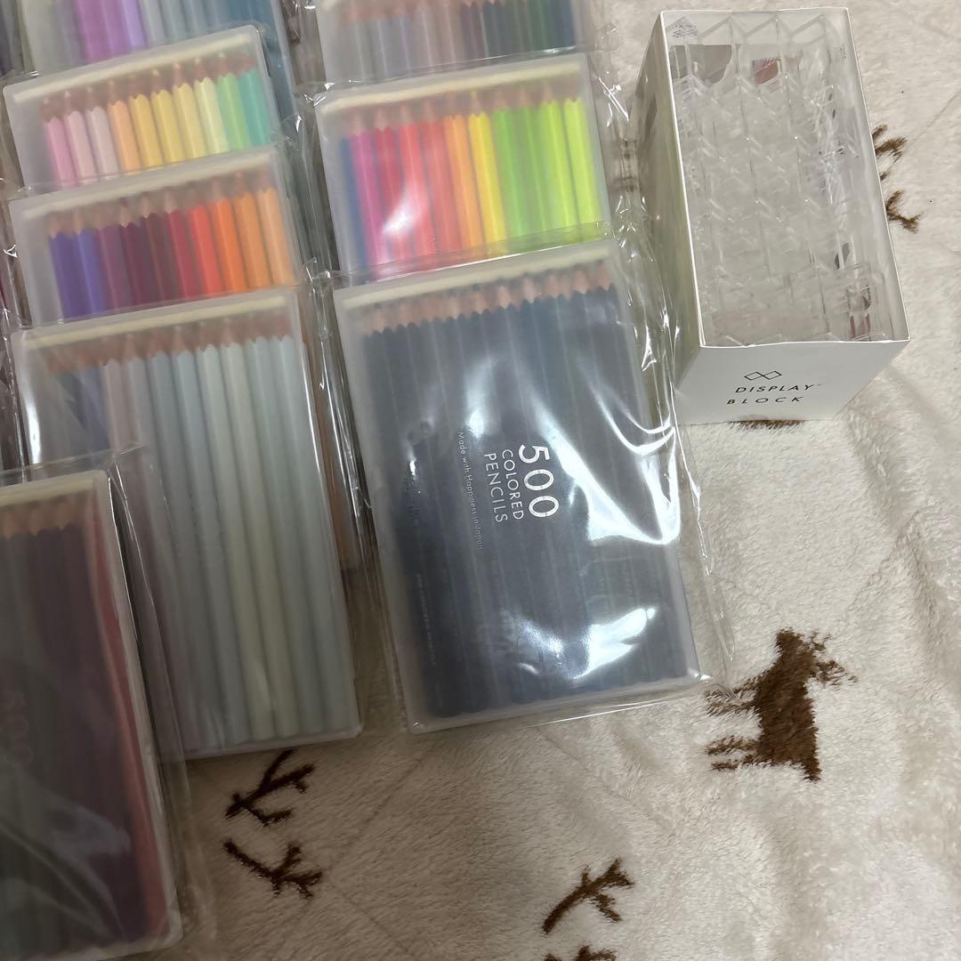 【新品未使用品】フェリシモ　500色カラーペンシル　　色えんぴつ