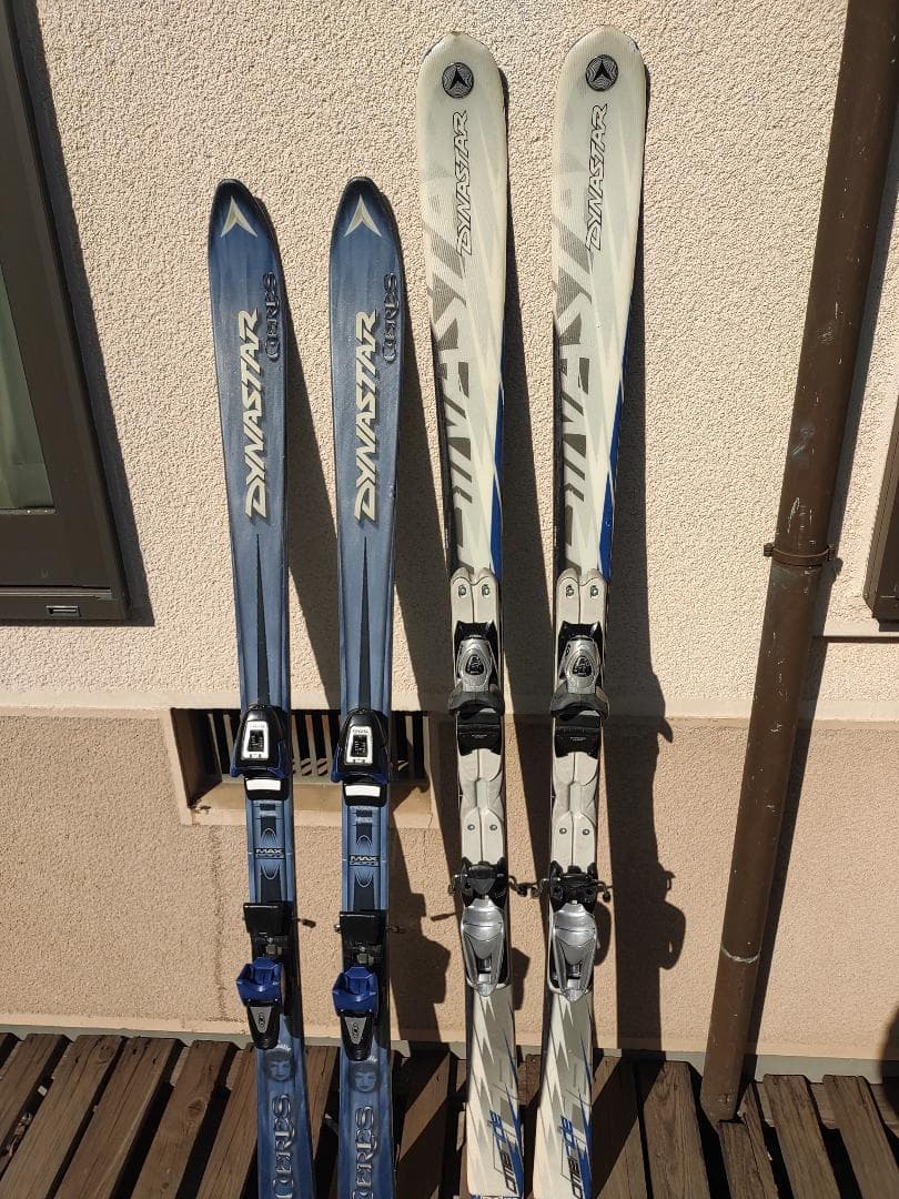 【直接引取4000円引！】DYNASTAR 162/150cm 親子スキーセット