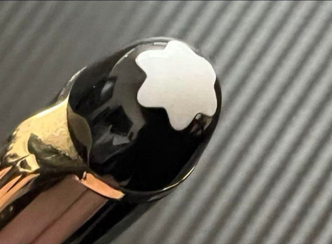 美品 モンブラン 144 EF 極細字 ブラック 全金 万年筆