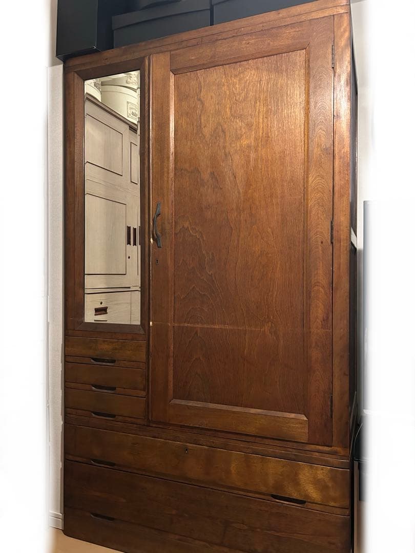 和製アンティークワードローブ(洋服箪笥)