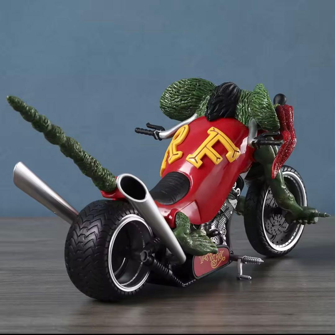 RAT FINK アクションフィギュア バイク付き
