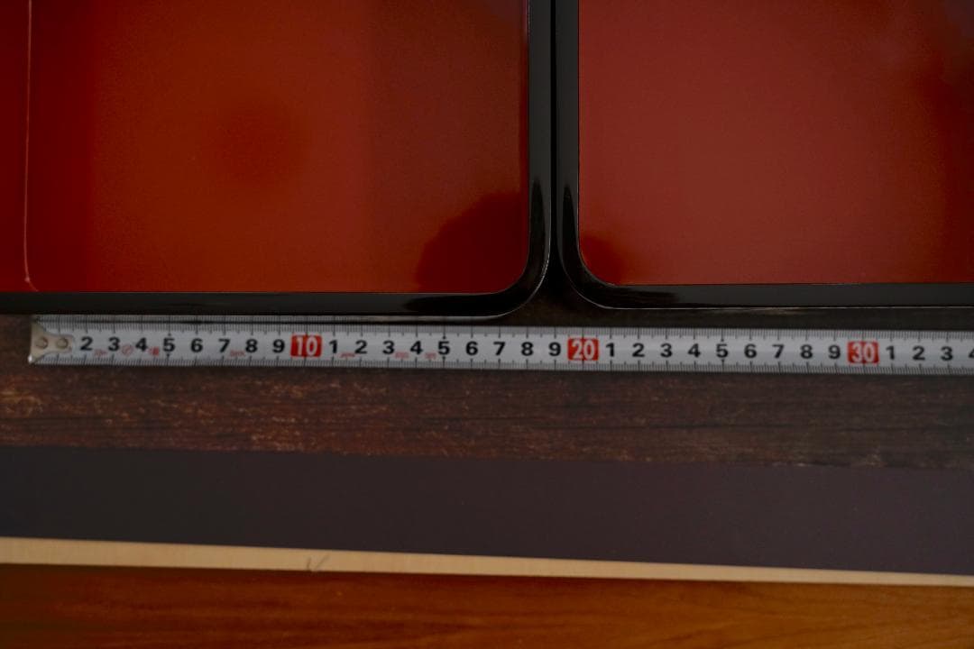 輪島の名店　五島屋漆器　三段重箱　松喰鶴