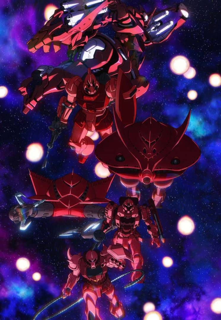 ジークアクス最終回に登場したHG1/144シャア専用6体再現セット