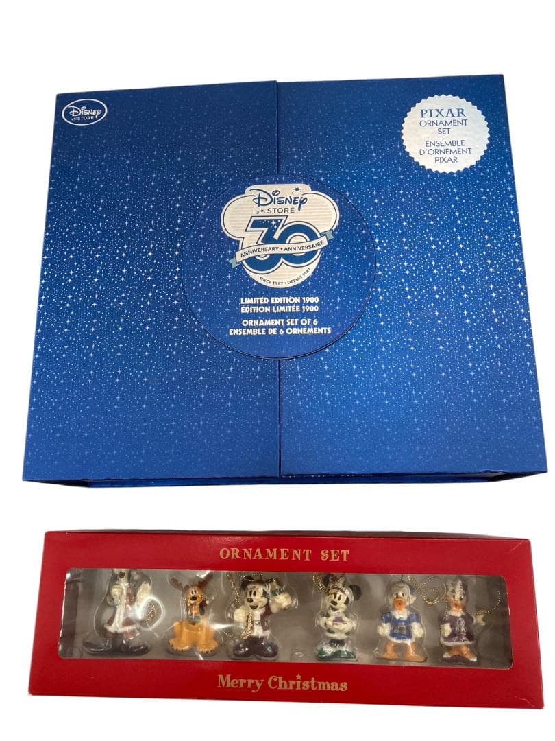★未使用★ ディズニーストア 30周年記念 オーナメントセット ピクサー