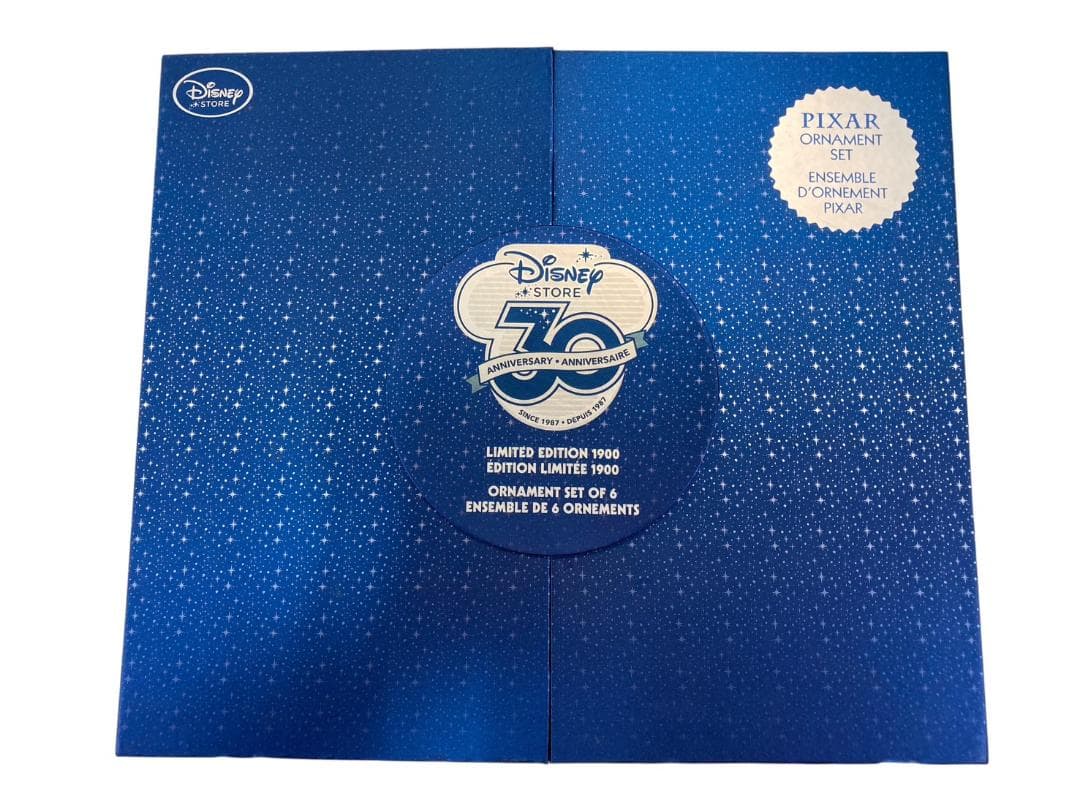 ★未使用★ ディズニーストア 30周年記念 オーナメントセット ピクサー