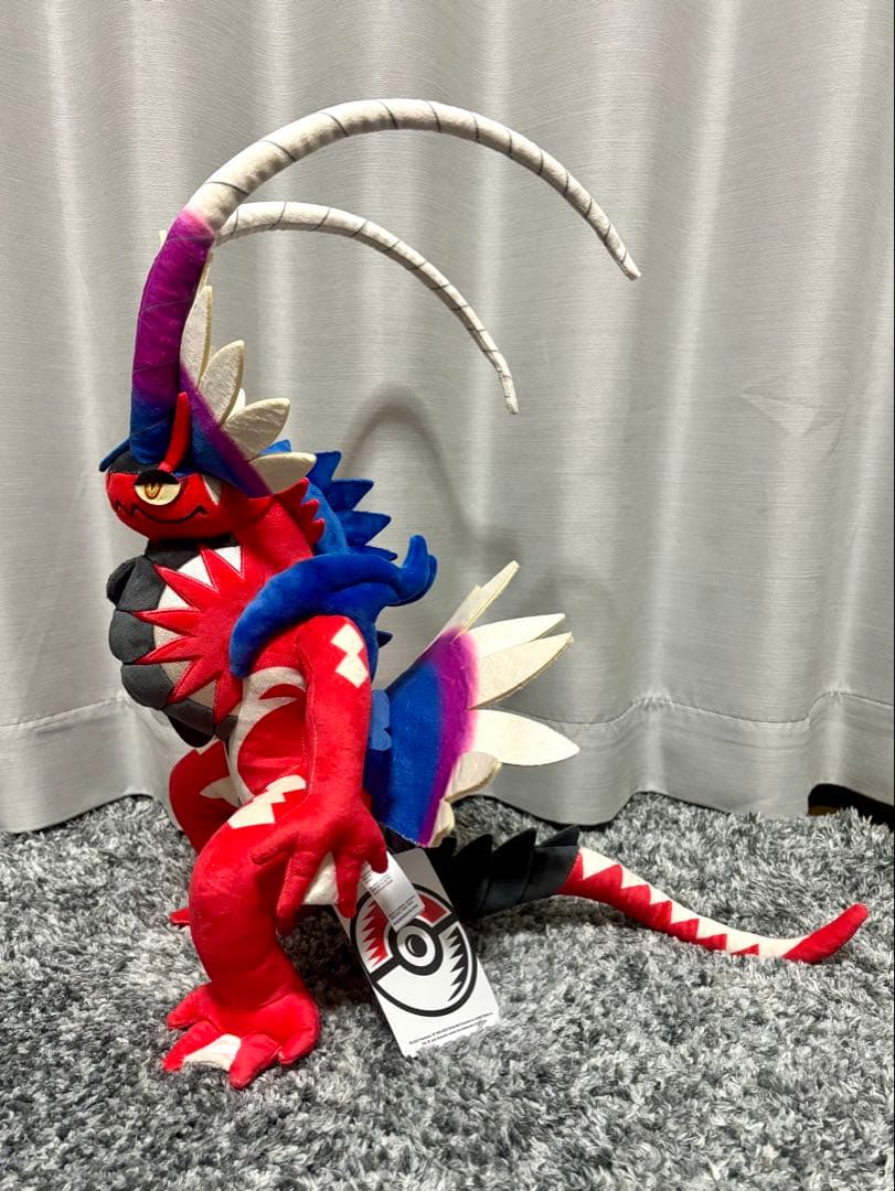 ポケモンセンター　ぬいぐるみ　タグ付き　ミライドン　コライドン