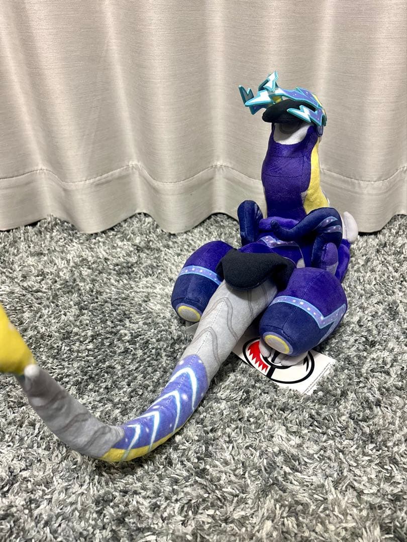 ポケモンセンター　ぬいぐるみ　タグ付き　ミライドン　コライドン